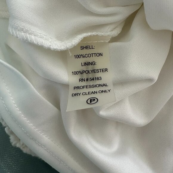 Calvin Klien Crocheted Lined Sleeveless Dress Size M - Picture 6 of 6